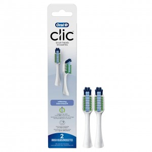 Ostatní Kartáčové hlavy Oral-B Clic Toothbrush Whitening Bílé | CZ_OB72727