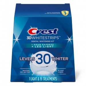 Příslušenství Oral-B Crest 3DWhitestrips Dental Whitening Kit 1 Hour Express + LED Světle | CZ_OB31951