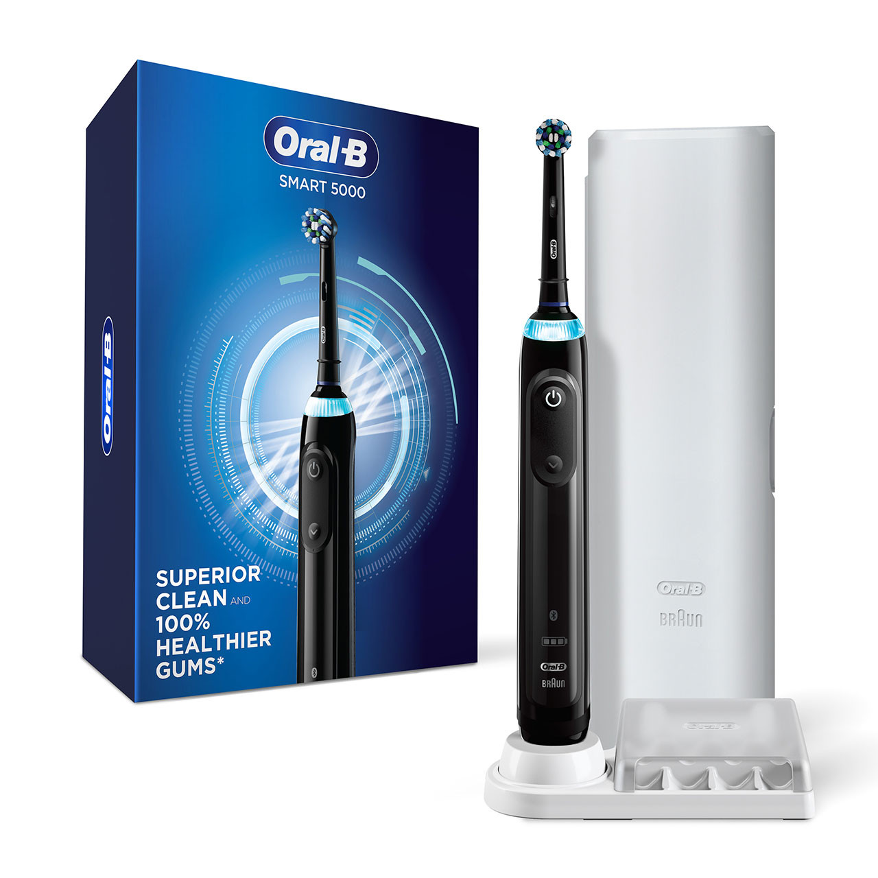 Chytrá řada Oral-B Smart 5000 with Bluetooth Černé | CZ_OB67618