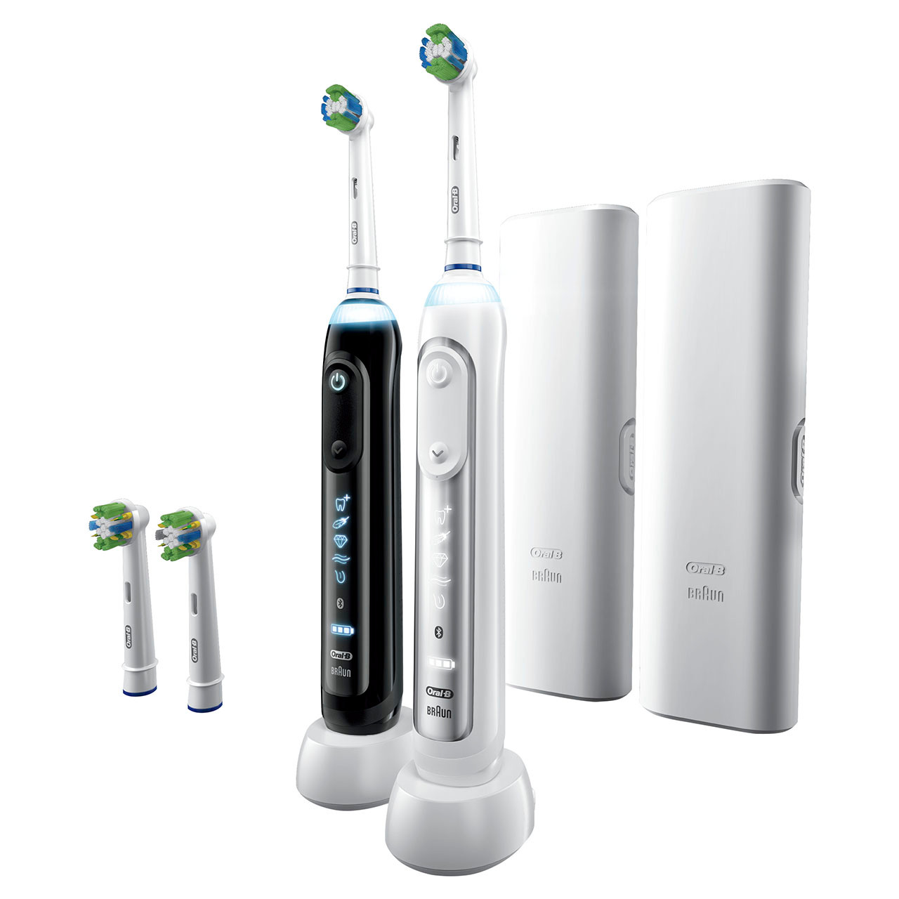 Geniální série Oral-B Genius 6000 Rechargeable Černé Bílé | CZ_OB93468