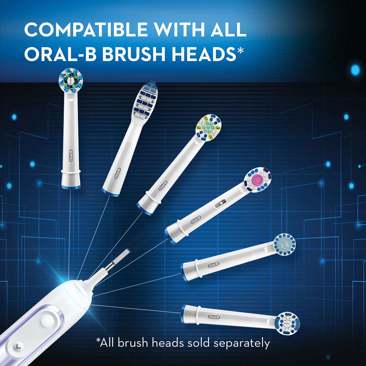 Geniální série Oral-B Genius 7500 Rechargeable Fialové | CZ_OB35530