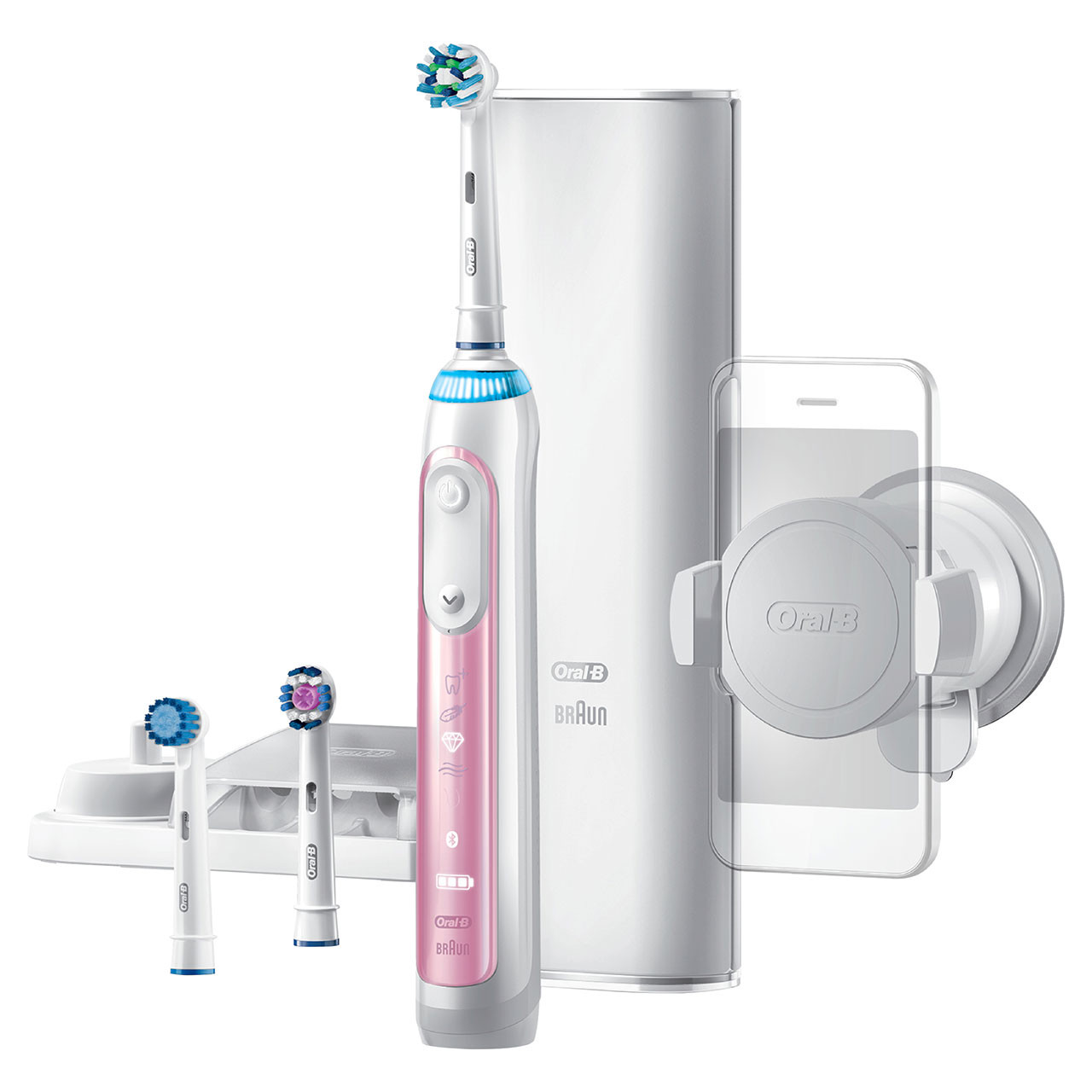 Geniální série Oral-B Genius 8000 Rechargeable Růžové | CZ_OB92747