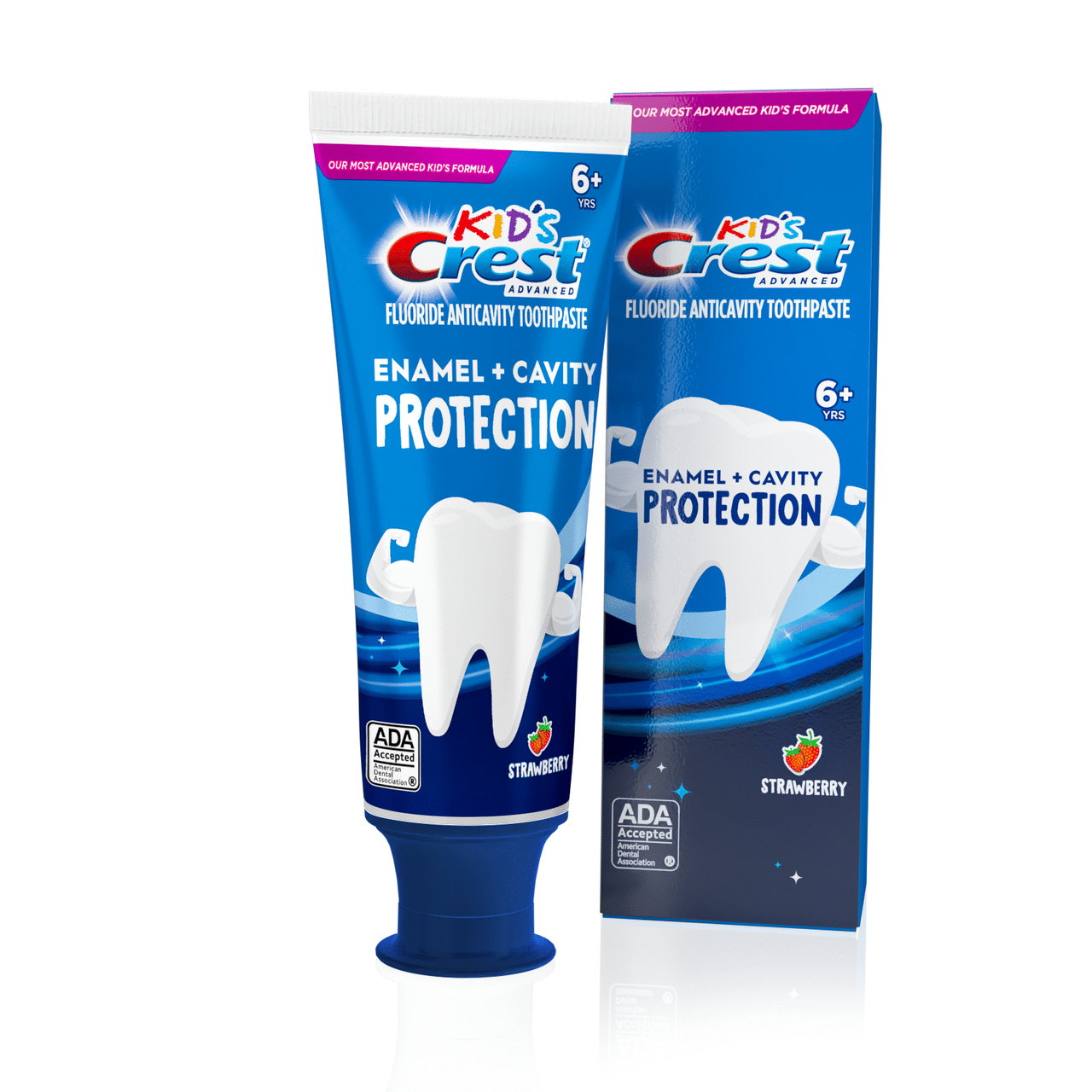 Náhradní kartáčkové hlavy Oral-B Crest Enamel + Cavity Protection Blankyt | CZ_OB63109