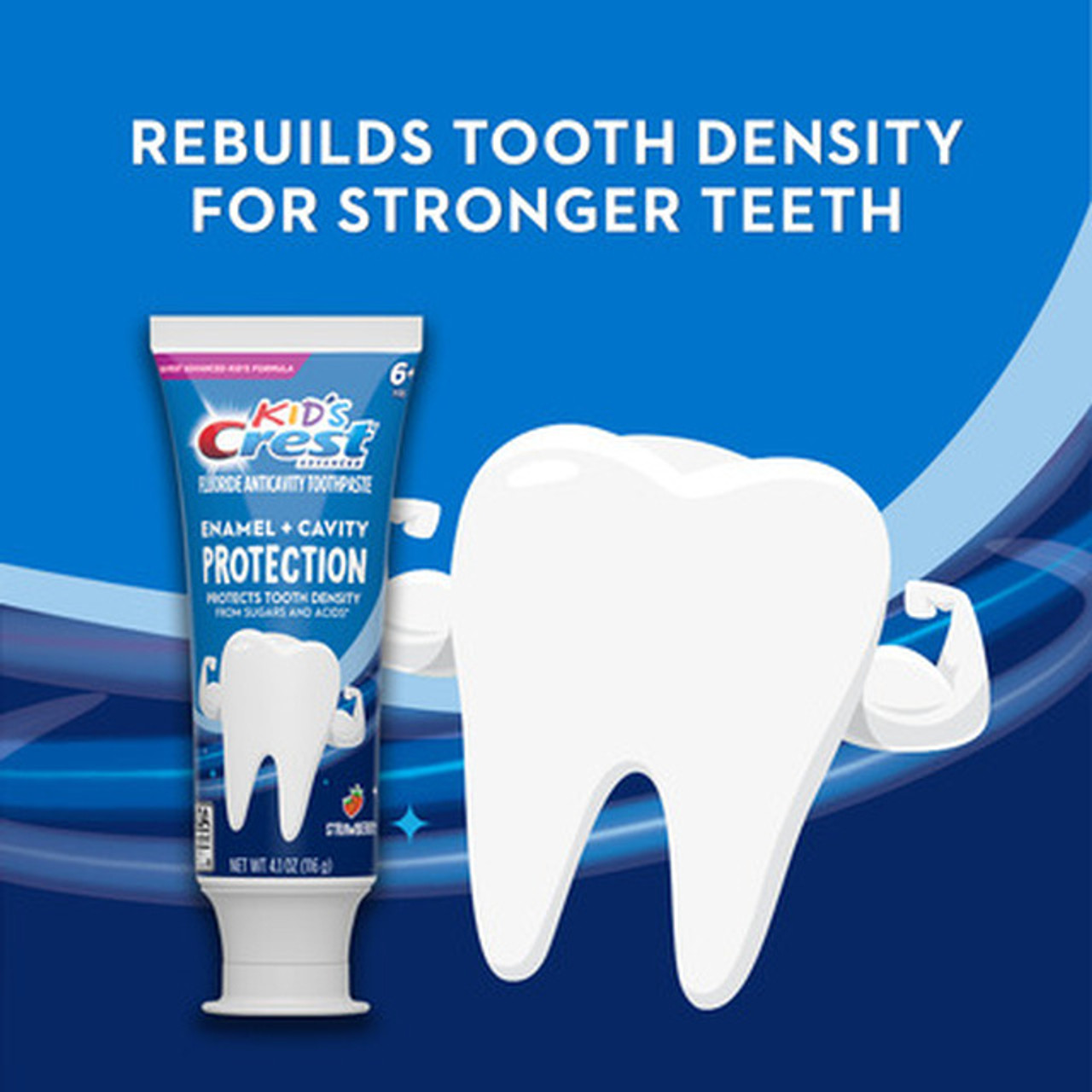 Náhradní kartáčkové hlavy Oral-B Crest Enamel + Cavity Protection Blankyt | CZ_OB63109