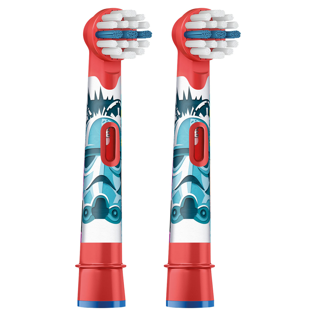 Náhradní kartáčkové hlavy Oral-B Extra Soft Replacement STAR WARS Červené | CZ_OB97693