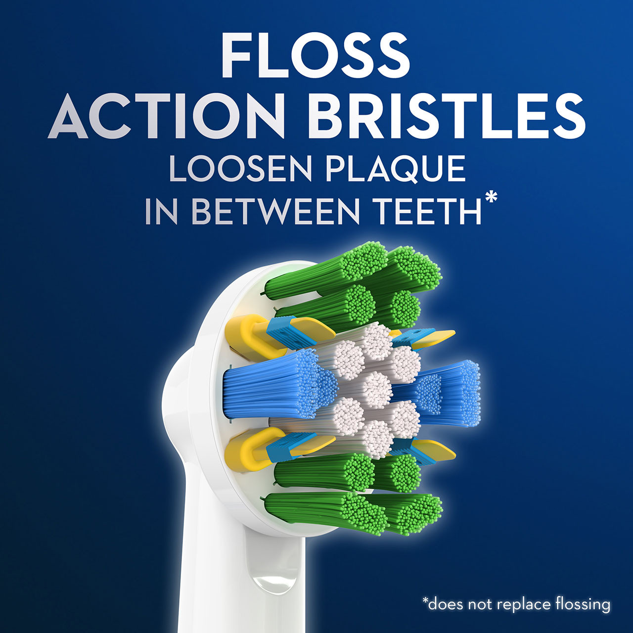 Ostatní Kartáčové hlavy Oral-B FlossAction X-Filament Bílé | CZ_OB86901