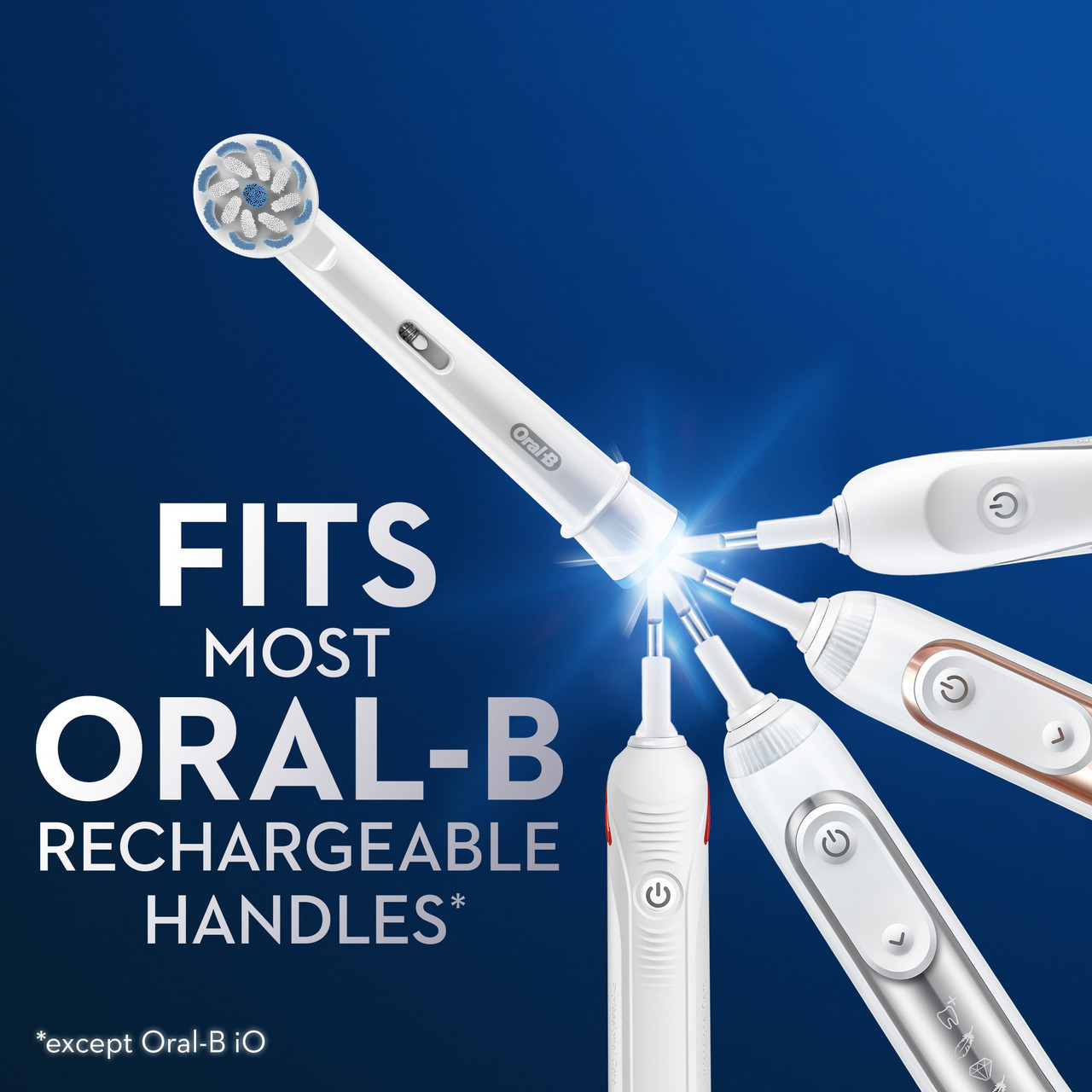 Ostatní Kartáčové hlavy Oral-B Sensitive & Gum X X-Filament Bílé | CZ_OB63961