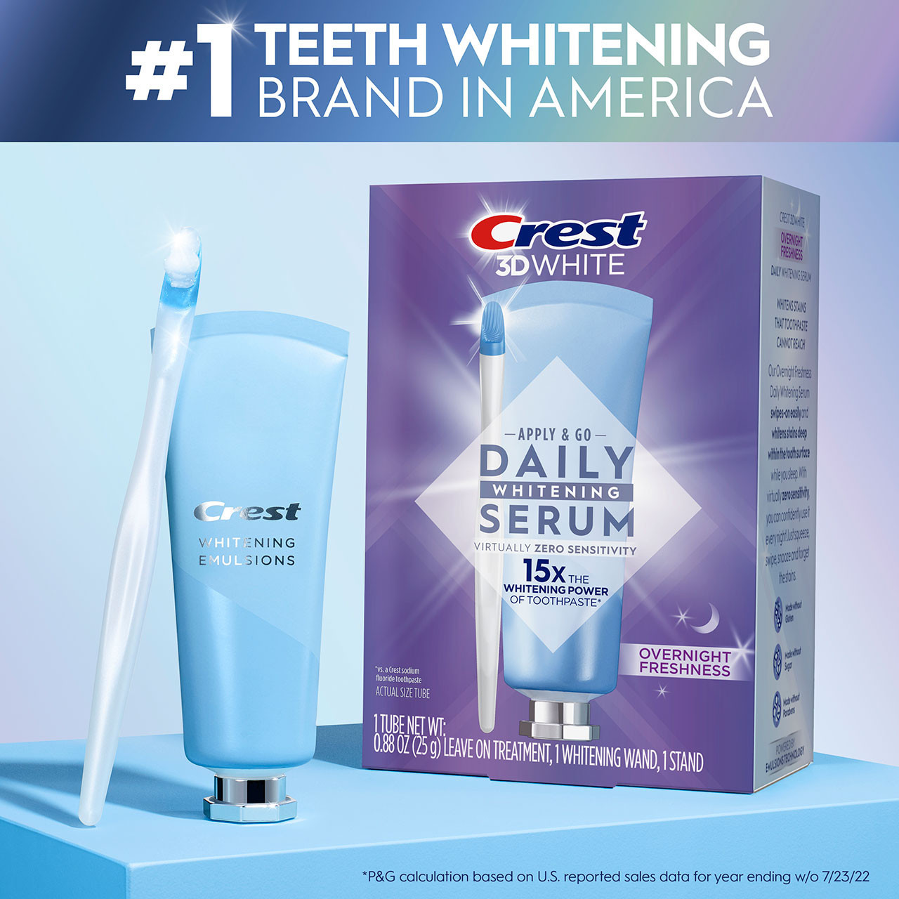 Příslušenství Oral-B 3DWhite Daily Whitening Serum Overnight Freshness Blankyt | CZ_OB29375