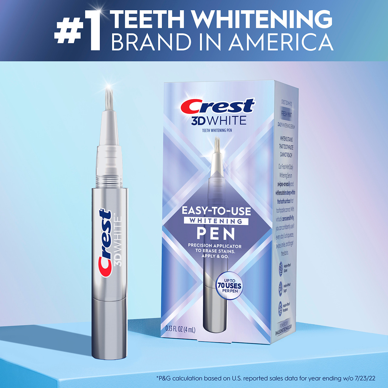 Příslušenství Oral-B 3DWhite Teeth Whitening Pen Šedé | CZ_OB88778