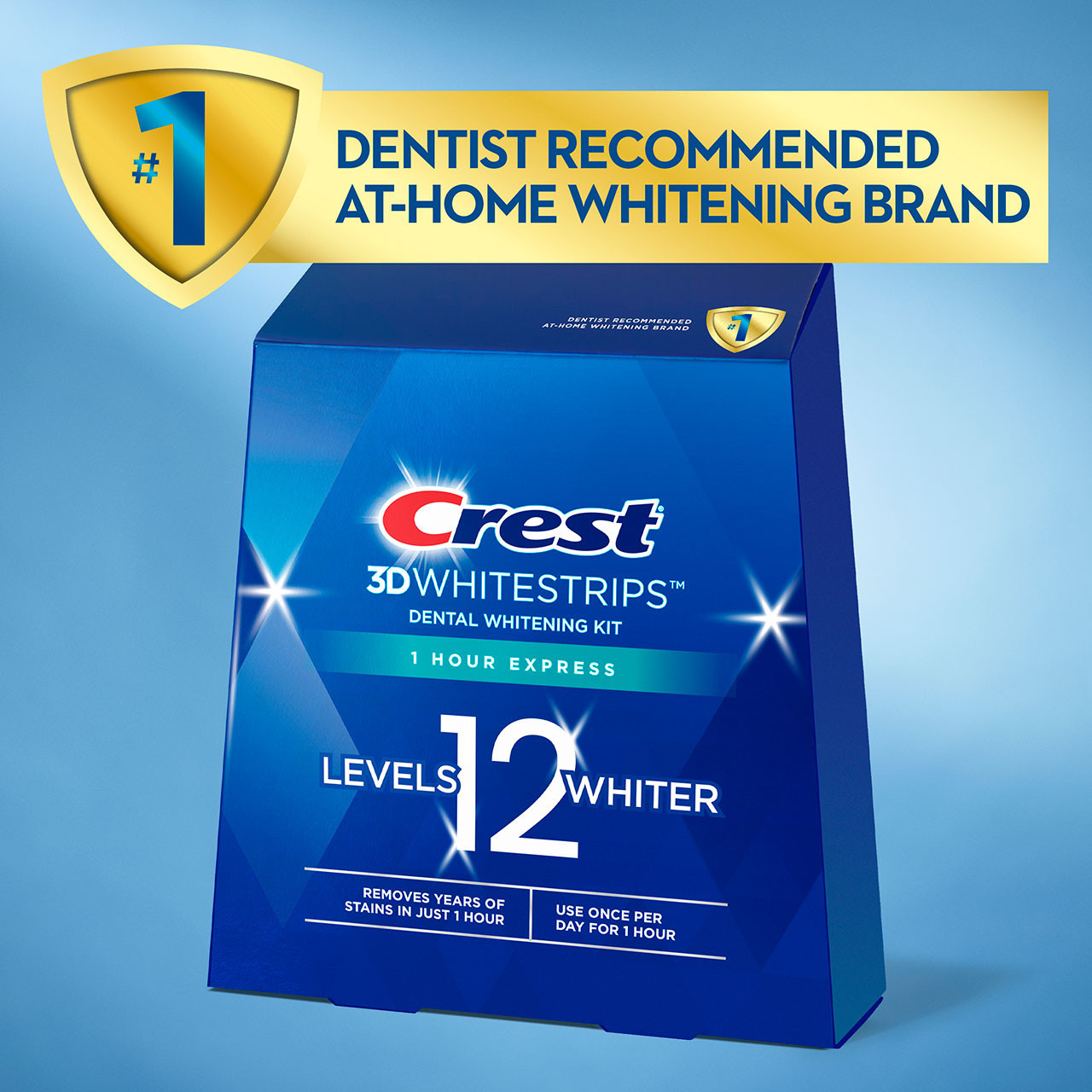 Příslušenství Oral-B 3DWhitestrips 1 Hour Express Blankyt | CZ_OB64782