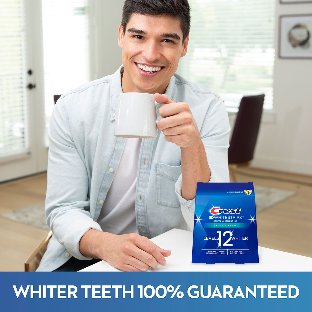 Příslušenství Oral-B 3DWhitestrips 1 Hour Express Blankyt | CZ_OB64782