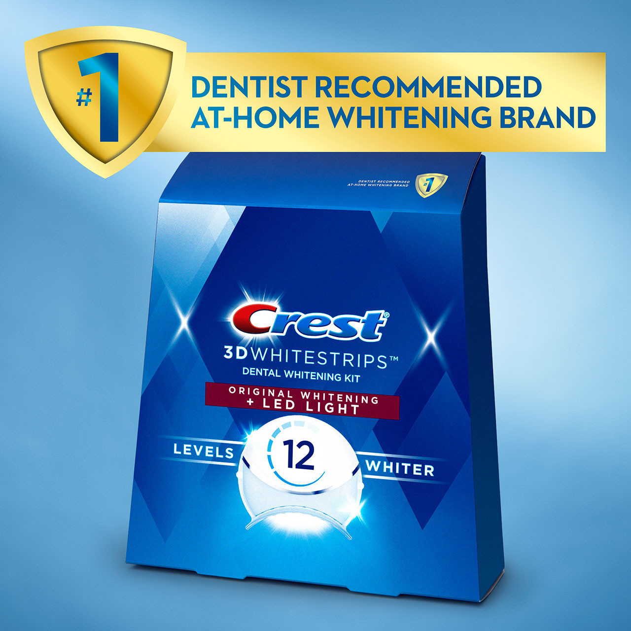 Příslušenství Oral-B Crest 3DWhitestrips Original Plus LED Světle | CZ_OB25464