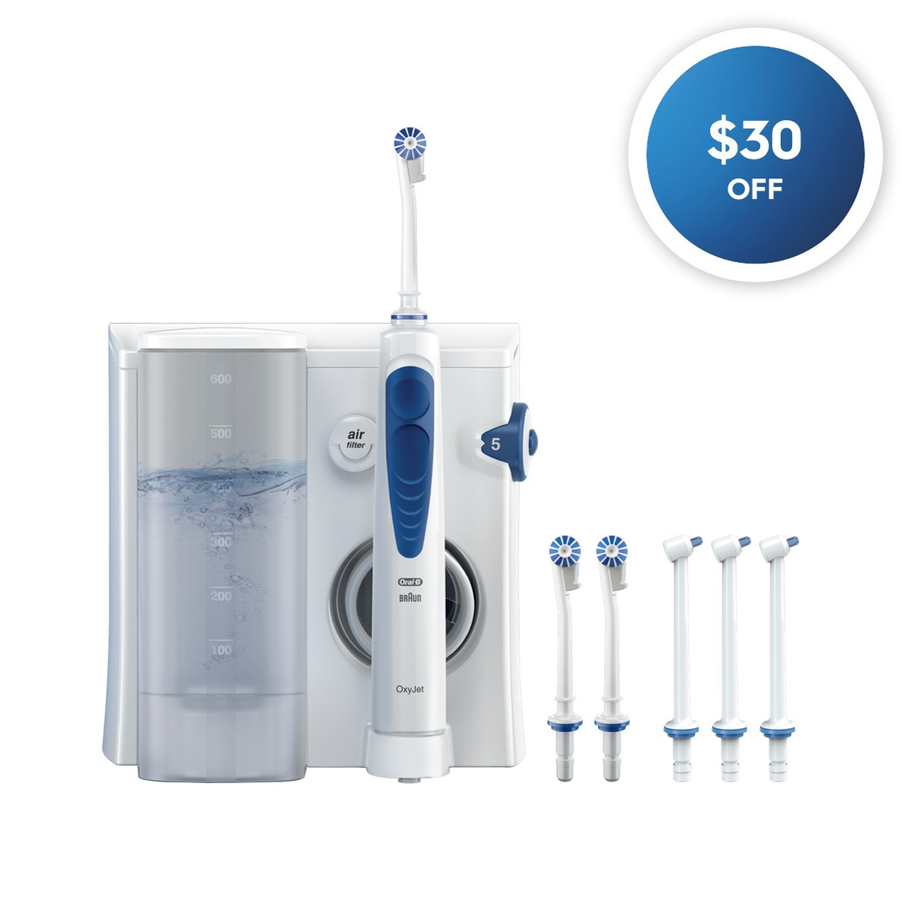 Příslušenství Oral-B Water Flosser Advanced Countertop Irrigator Bílé | CZ_OB79277