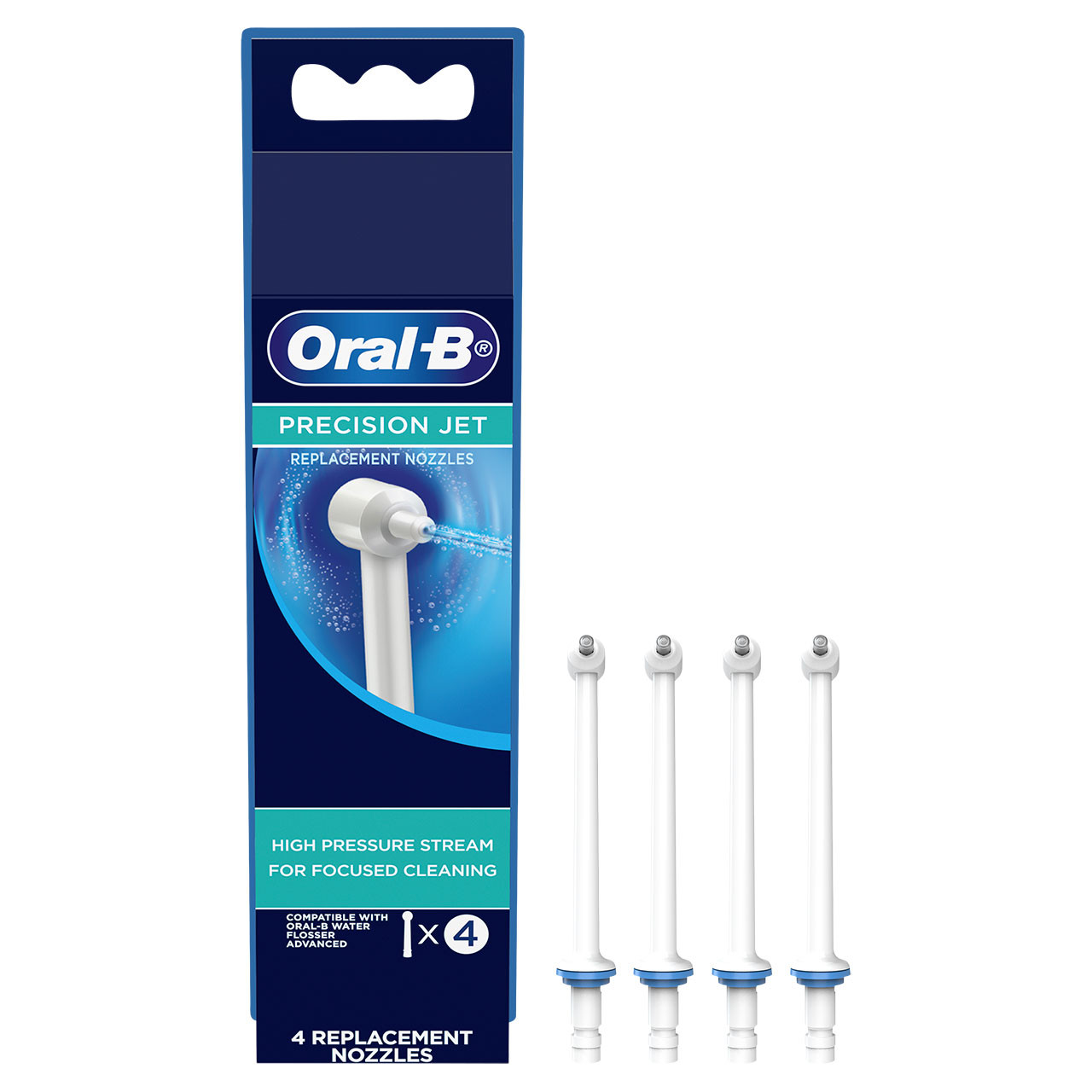 Příslušenství Oral-B Water Flosser Advanced Precision Jet Nozzle Bílé | CZ_OB41577