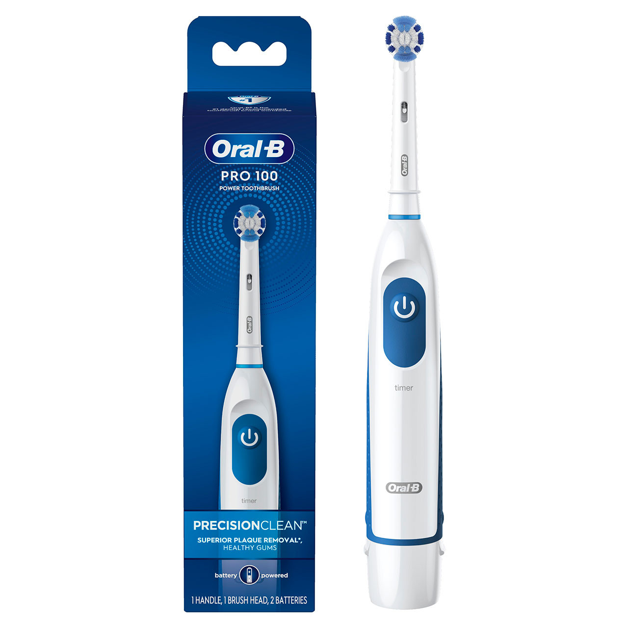 Řada Pro Oral-B Pro 100 Precision Clean Bílé Blankyt | CZ_OB21779