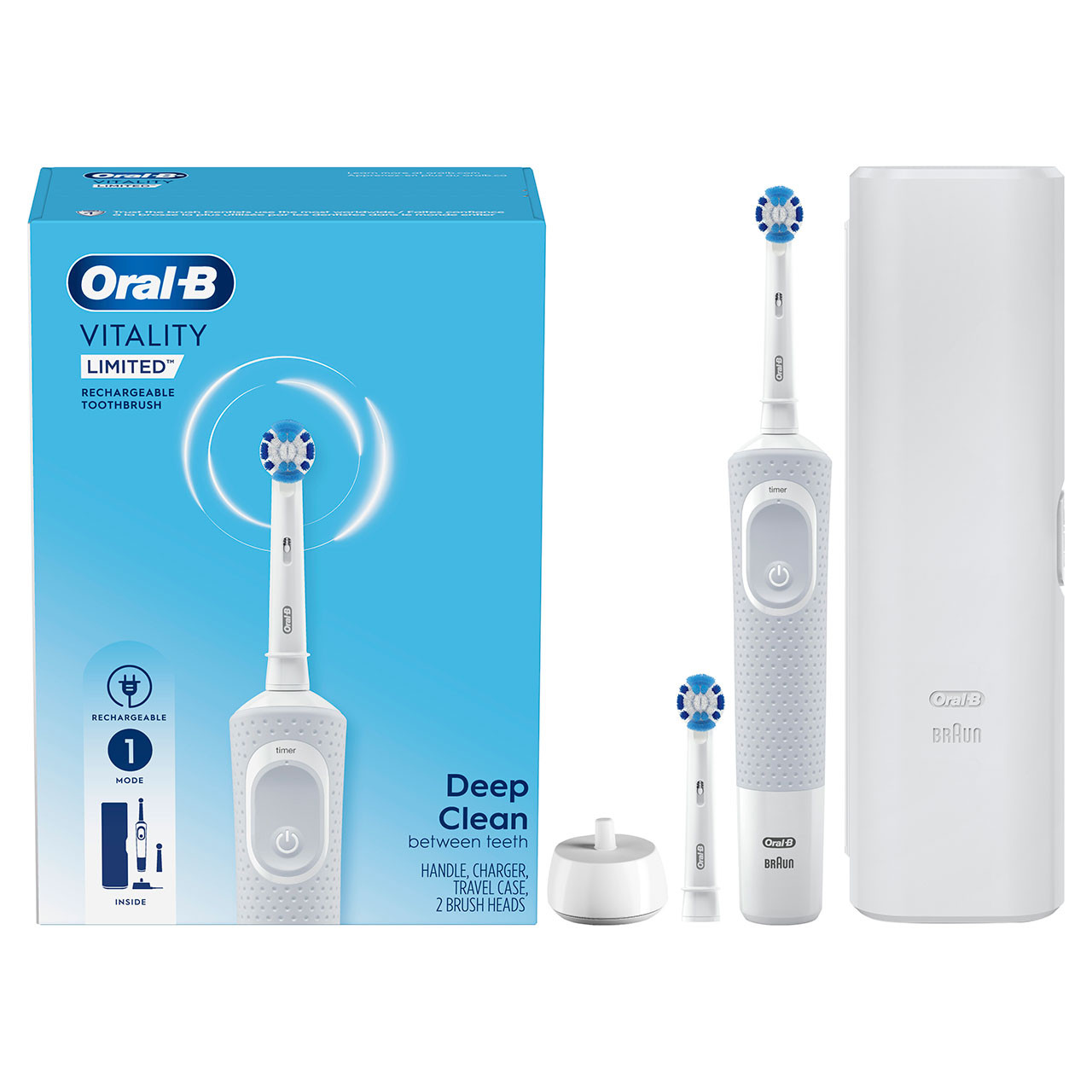 Řada Pro Oral-B Vitality Limited Rechargeable Bílé | CZ_OB36883