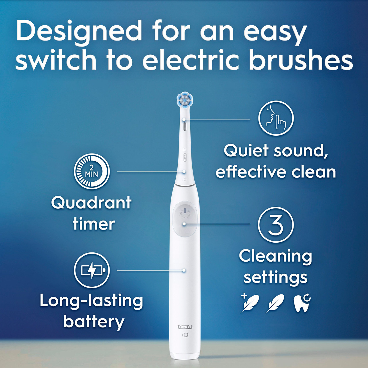 Řada iO Oral-B iO Series 2 Rechargeable Bílé | CZ_OB80082