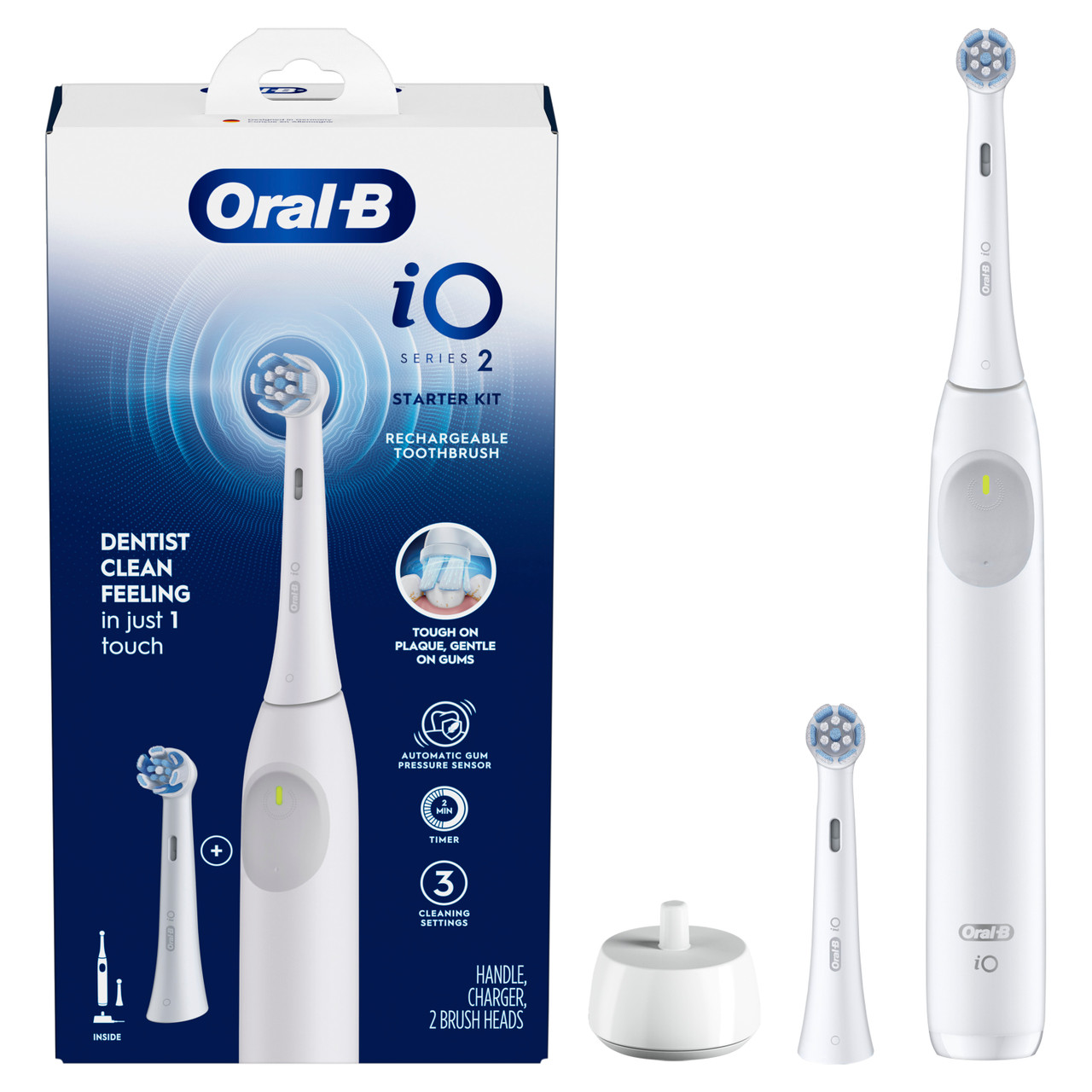 Řada iO Oral-B iO Series 2 Rechargeable Bílé | CZ_OB80082