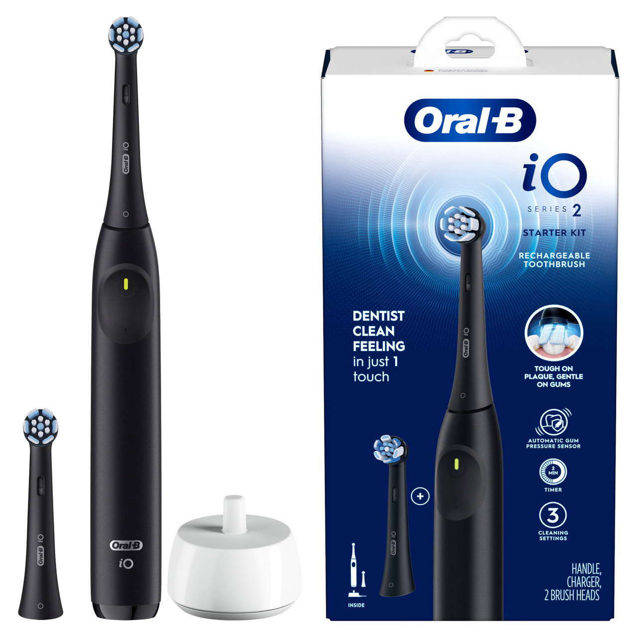 Řada iO Oral-B iO Series 2 Rechargeable Černé | CZ_OB24136