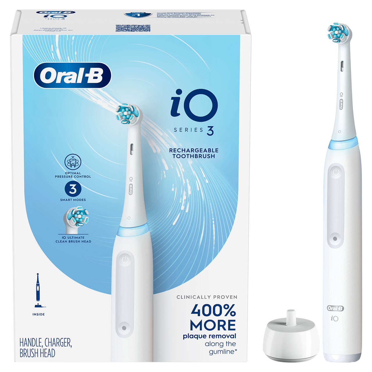 Řada iO Oral-B iO Series 3 Bílé | CZ_OB93259