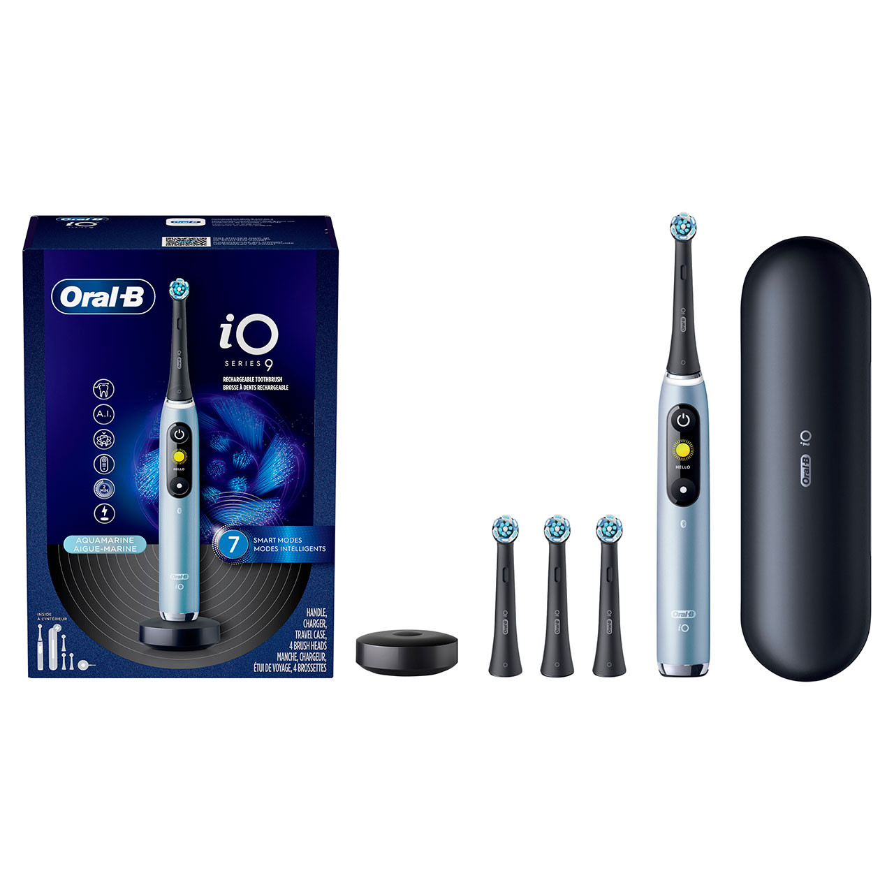 Řada iO Oral-B iO Series 9 Rechargeable Blankyt | CZ_OB44203