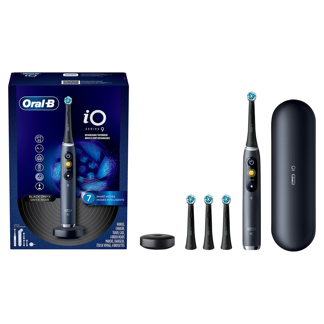 Řada iO Oral-B iO Series 9 Rechargeable Černé | CZ_OB55557