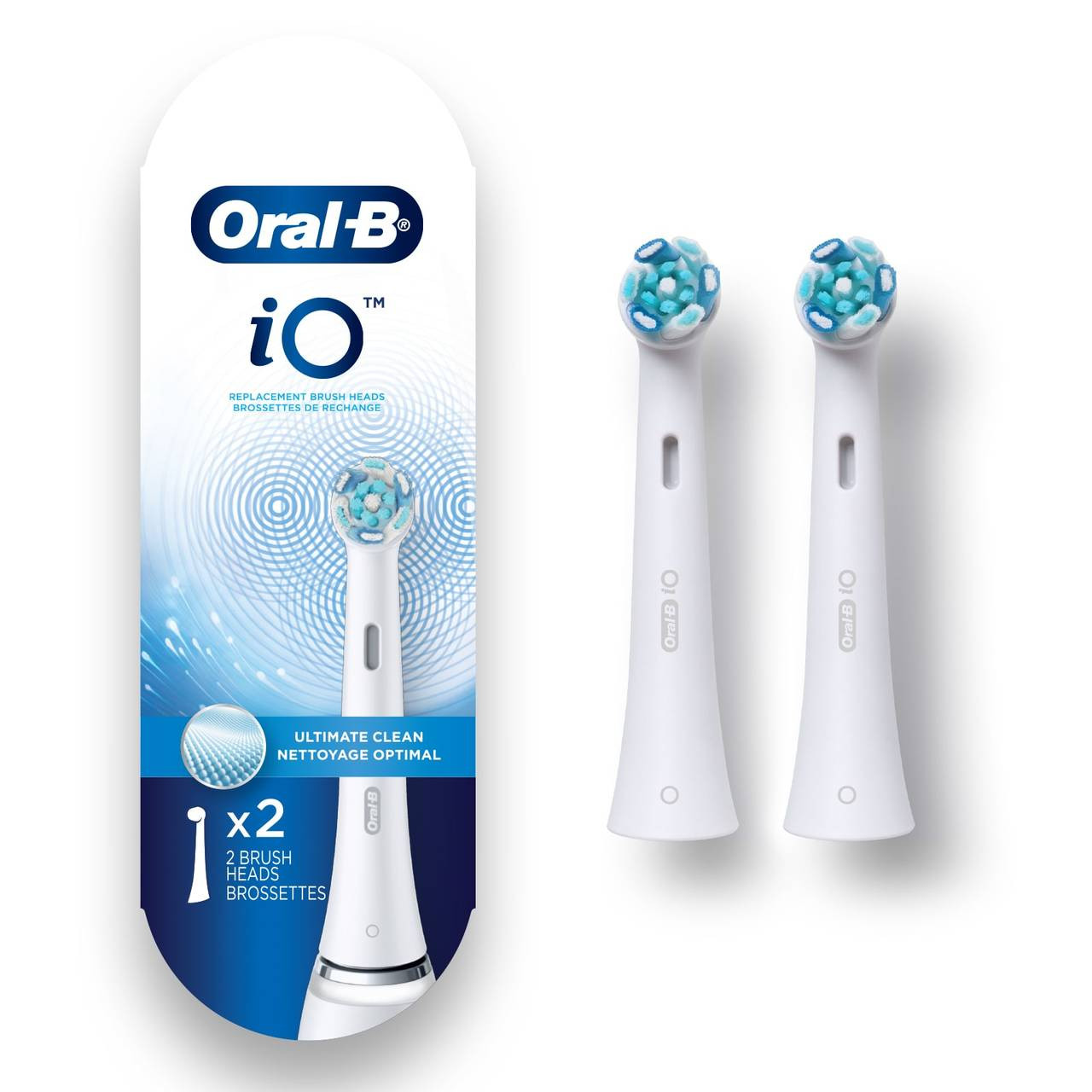 iO kartáčové hlavy Oral-B iO Ultimate Clean Bílé | CZ_OB65178