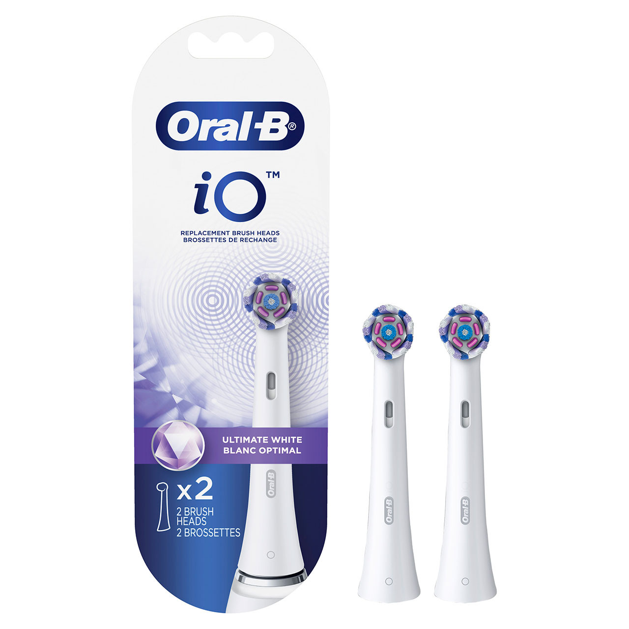 iO kartáčové hlavy Oral-B iO Whitening Care Bílé | CZ_OB54670